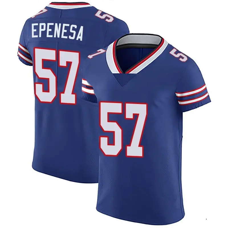 Nike AJ Epenesa Men's Elite Buffalo Bills Royal Blue Team Color Vapor Untouchable Jersey