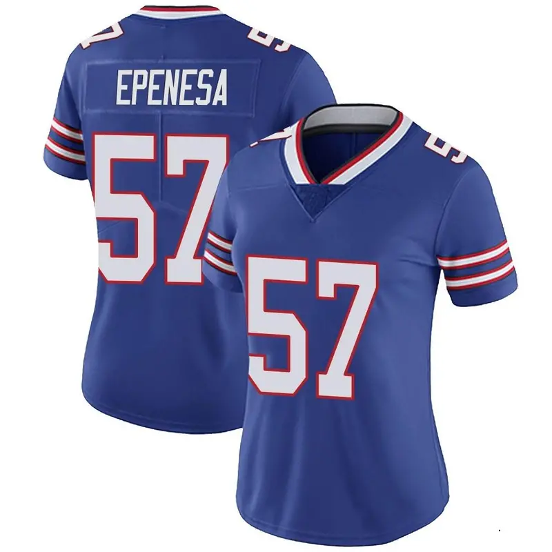 Nike AJ Epenesa Women's Limited Buffalo Bills Royal Team Color Vapor Untouchable Jersey