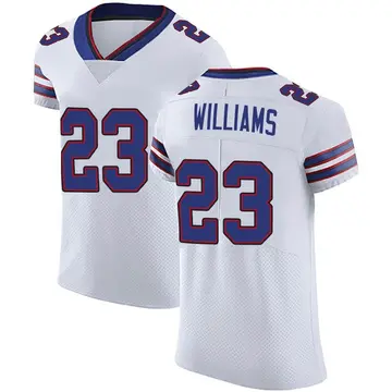 Nike Aaron Williams Men's Elite Buffalo Bills White Vapor Untouchable Jersey