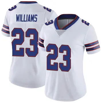 Nike Aaron Williams Women's Limited Buffalo Bills White Color Rush Vapor Untouchable Jersey