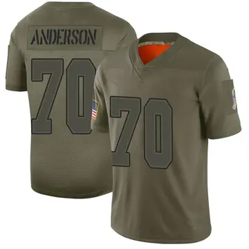 Nike Alec Anderson Men's Limited Buffalo Bills Camo 2019 Salute to Service Jersey