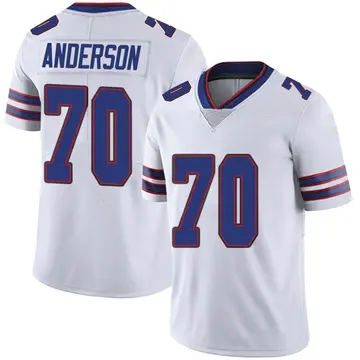 Nike Alec Anderson Youth Limited Buffalo Bills White Color Rush Vapor Untouchable Jersey