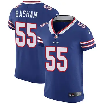 Nike Boogie Basham Men's Elite Buffalo Bills Royal Blue Team Color Vapor Untouchable Jersey