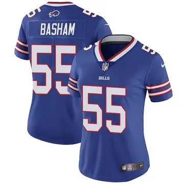 Nike Boogie Basham Women's Limited Buffalo Bills Royal Team Color Vapor Untouchable Jersey