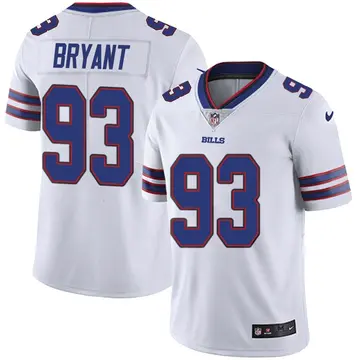 Nike Brandin Bryant Men's Limited Buffalo Bills White Color Rush Vapor Untouchable Jersey