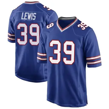 Nike Cam Lewis Youth Game Buffalo Bills Royal Blue Team Color Jersey