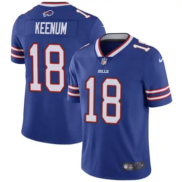 Nike Case Keenum Youth Limited Buffalo Bills Royal Team Color Vapor Untouchable Jersey