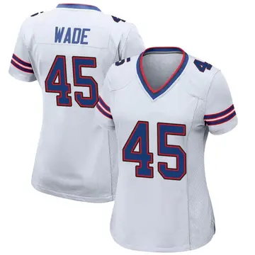 Nike Christian Wade Women's Game Buffalo Bills White Jersey