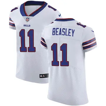 Nike Cole Beasley Men's Elite Buffalo Bills White Vapor Untouchable Jersey