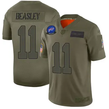 Nike Cole Beasley Men's Limited Buffalo Bills Camo 2019 Salute to Service Jersey