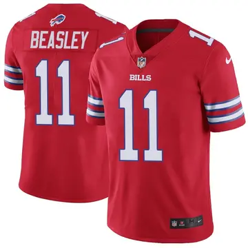 Nike Cole Beasley Men's Limited Buffalo Bills Red Color Rush Vapor Untouchable Jersey