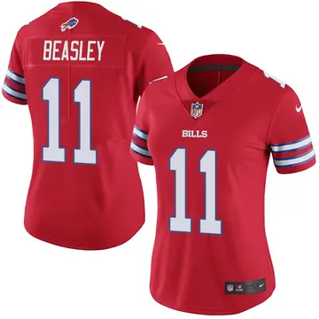 Nike Cole Beasley Women's Limited Buffalo Bills Red Color Rush Vapor Untouchable Jersey