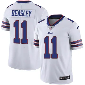 Nike Cole Beasley Youth Limited Buffalo Bills White Color Rush Vapor Untouchable Jersey