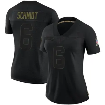 Nike Colton Schmidt Women's Limited Buffalo Bills Black 2020 Salute To Service Jersey