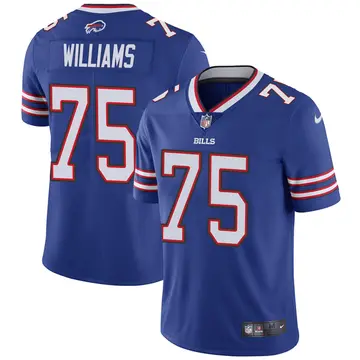 Nike Daryl Williams Youth Limited Buffalo Bills Royal Team Color Vapor Untouchable Jersey