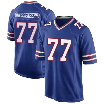 Nike David Quessenberry Youth Game Buffalo Bills Royal Blue Team Color Jersey