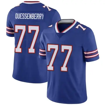 Nike David Quessenberry Youth Limited Buffalo Bills Royal Team Color Vapor Untouchable Jersey