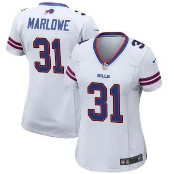 Nike Dean Marlowe Women's Game Buffalo Bills White Jersey