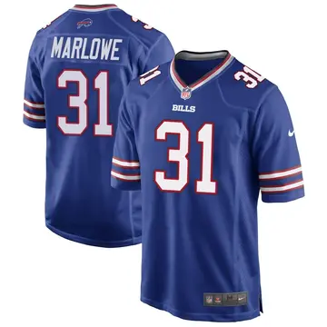 Nike Dean Marlowe Youth Game Buffalo Bills Royal Blue Team Color Jersey