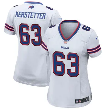 Nike Derek Kerstetter Women's Game Buffalo Bills White Jersey