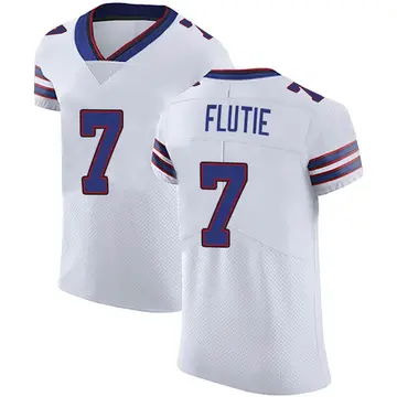 Nike Doug Flutie Men's Elite Buffalo Bills White Vapor Untouchable Jersey