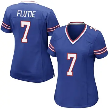 Nike Doug Flutie Women's Game Buffalo Bills Royal Blue Team Color Jersey