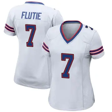 Nike Doug Flutie Women's Game Buffalo Bills White Jersey