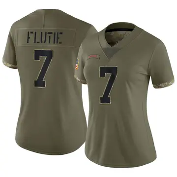 Nike Doug Flutie Women's Limited Buffalo Bills Olive 2022 Salute To Service Jersey