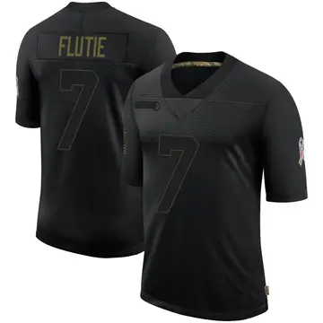 Nike Doug Flutie Youth Limited Buffalo Bills Black 2020 Salute To Service Jersey