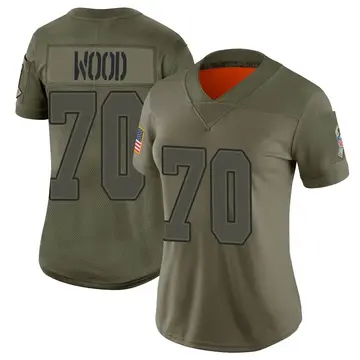 Nike Eric Wood Women's Limited Buffalo Bills Camo 2019 Salute to Service Jersey