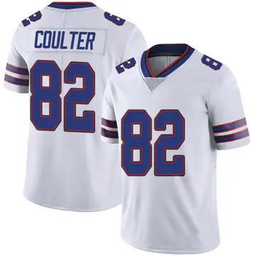 Nike Isaiah Coulter Men's Limited Buffalo Bills White Color Rush Vapor Untouchable Jersey