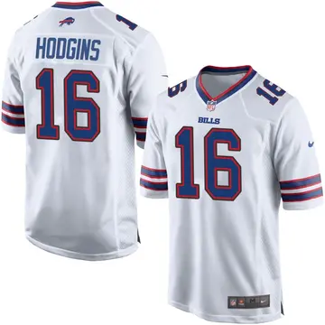 Nike Isaiah Hodgins Men's Game Buffalo Bills White Jersey