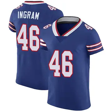 Nike Ja'Marcus Ingram Men's Elite Buffalo Bills Royal Blue Team Color Vapor Untouchable Jersey