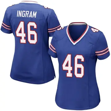Nike Ja'Marcus Ingram Women's Game Buffalo Bills Royal Blue Team Color Jersey