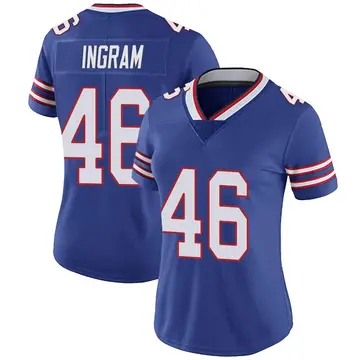 Nike Ja'Marcus Ingram Women's Limited Buffalo Bills Royal Team Color Vapor Untouchable Jersey