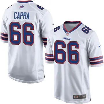 Nike Jacob Capra Men's Game Buffalo Bills White Jersey