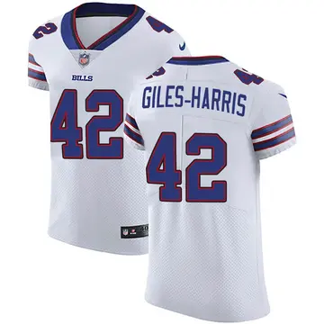 Nike Joe Giles-Harris Men's Elite Buffalo Bills White Vapor Untouchable Jersey