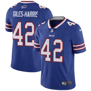 Nike Joe Giles-Harris Men's Limited Buffalo Bills Royal Team Color Vapor Untouchable Jersey