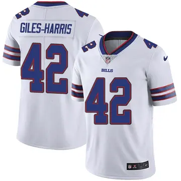 Nike Joe Giles-Harris Men's Limited Buffalo Bills White Color Rush Vapor Untouchable Jersey