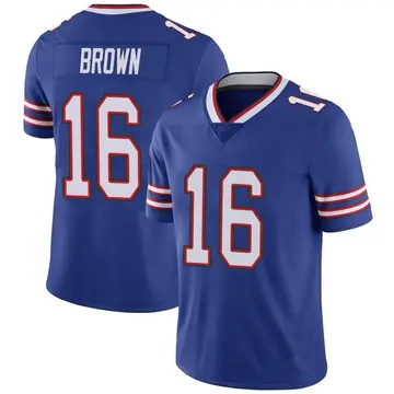 Nike John Brown Men's Limited Buffalo Bills Royal Team Color Vapor Untouchable Jersey