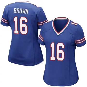 Nike John Brown Women's Game Buffalo Bills Royal Blue Team Color Jersey