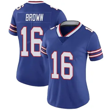 Nike John Brown Women's Limited Buffalo Bills Royal Team Color Vapor Untouchable Jersey