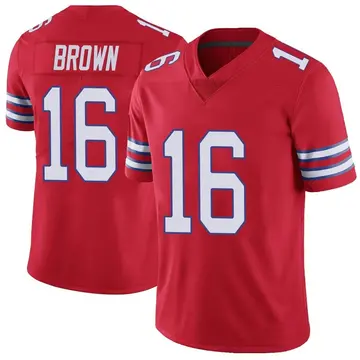 Nike John Brown Youth Limited Buffalo Bills Red Color Rush Vapor Untouchable Jersey