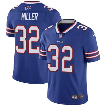 Nike Jordan Miller Men's Limited Buffalo Bills Royal Team Color Vapor Untouchable Jersey