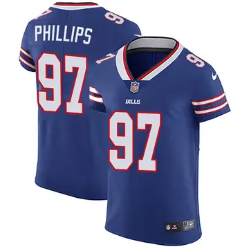 Nike Jordan Phillips Men's Elite Buffalo Bills Royal Blue Team Color Vapor Untouchable Jersey