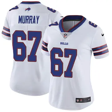 Nike Justin Murray Women's Limited Buffalo Bills White Color Rush Vapor Untouchable Jersey