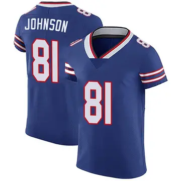 Nike KeeSean Johnson Men's Elite Buffalo Bills Royal Blue Team Color Vapor Untouchable Jersey