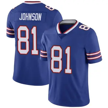 Nike KeeSean Johnson Men's Limited Buffalo Bills Royal Team Color Vapor Untouchable Jersey