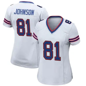 Nike KeeSean Johnson Women's Game Buffalo Bills White Jersey