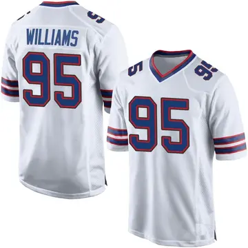 Nike Kyle Williams Men's Game Buffalo Bills White Jersey